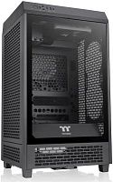 Корпус Thermaltake The Tower 200 черный без БП miniITX 11x120mm 5x140mm 2xUSB3.0 audio bott PSU | код 1933311 | THERMALTAKE