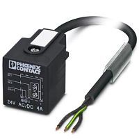 Кабель для датчика / исполнительного элемента SAC-3P- 1,5-PVC/A-1L-V | код 1415908 | PHOENIX CONTACT