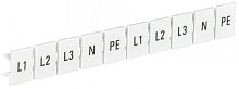 Маркеры для КПИ-6мм2 с символами L1, L2, L3, N, PE IEK | код YZN11M-006-K00-A | IEK