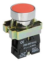 Кнопка LAY5 22 мм² 660/440В, IP40, Красный | код. BBT60-BA-K04 | IEK