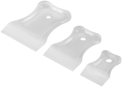 Шпатели, мягкий пластик, 40/60/80 мм, набор 3 шт, прозрачные | код 6882 | FIT фото 2 Шпатели, мягкий пластик, 40/60/80 мм, набор 3 шт, прозрачные | код 6882 | FIT фото 2