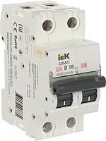 ARMAT Авт. выкл. без тепл. расц. M10N-MA 2P D 16А IEK | код AR-M10N-MA-2-D016 | IEK