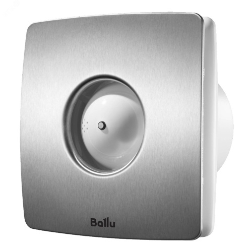 Вентилятор вытяжной D150, панель из нержавеющей стали, с обратным клапаном | код BAFS - 150 | Ballu Вентилятор вытяжной D150, панель из нержавеющей стали, с обратным клапаном | код BAFS - 150 | Ballu