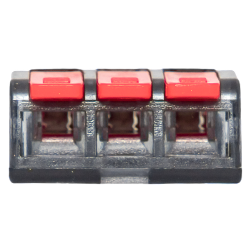 Клемма СМК 221-413 3 отверстия 0,2-4,0 мм2 (100шт,) PROxima | код plc-smk-221-413 | EKF фото 4