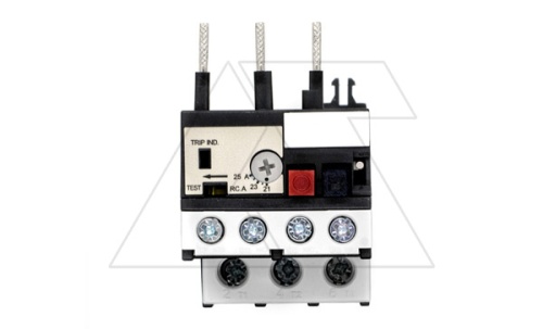 Реле тепловой перегрузки TM 40 - 25A, It=21_25A, 1NO+1NC, CLASS 10A, в комплекте с расширительной клеммой, прямой монтаж для CNN 9_40 | код EAC680020 | Rade Koncar