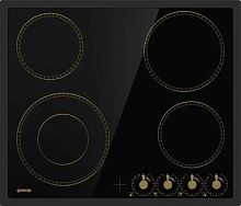 Варочная поверхность Gorenje EC642CLB черный | код 1060789 | GORENJE