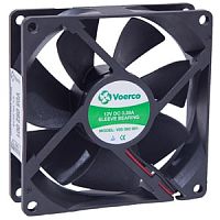 Вентилятор 92х92х25мм, 3500 м3/ч, 12В DC, втулка | код V05 092 001 | CETINKAYA PANO
