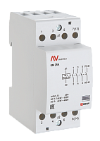 Контактор модульный КМ 25А 4NC 110VAC (2 мод.) AVERES EKF | код km-av-2-25-04-110V | EKF