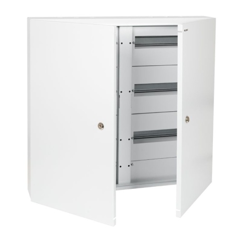 Корпус металлический ЩРн-СТД-90-0-645х700х115-IP41-УХЛ3 (90 модулей, 2 двери, СТАНДАРТ)-КЭАЗ | код 367456 | КЭАЗ