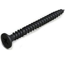 Саморез гипсокартон/дерево 3,5х41 черный | код screw-GD-41 | Крепдил