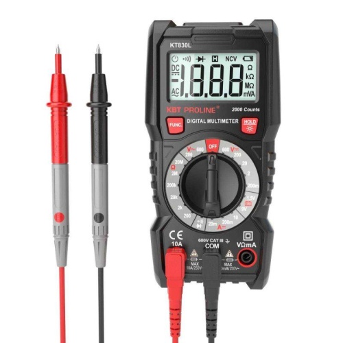 Мультиметр цифровой KT 830L PROLINE | код 79127 | КВТ
