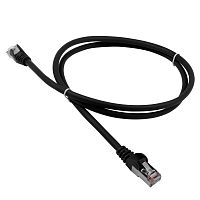 Патч-корд LANMASTER LSZH UTP кат.6, 5.0 м, черный | код LAN-PC45/U6-5.0-BK | LANMASTER