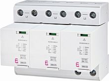 Ограничитель перенапряжения ETITEC SM T12 300/25 (3+0, 6p, TNC) RC | код 002440561 | ETI