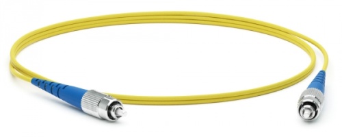 Патч-корд волоконно-оптический (шнур) SM 9/125 (OS2) FC/UPC-FC/UPC 2 мм simplex LSZH 30 м, Hyperline FC-S2-9-FC/UR-FC/UR-H-30M-LSZH-YL | код 243834 | Hyperline