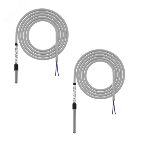 Датчик температуры от -50 до +130 C, NTC10k (3950), накладной, в гильзе 30 мм. | код TU-01 NTC10k (3950) | RGP
