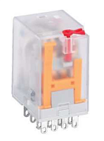 GE014 ERKANON Реле промежут., 4СО, КУ 36VDC, 3А(240VAC/28VDC), тест, мех.инд., под SE01/PYF14A, шт | код GE014 | ERKANON