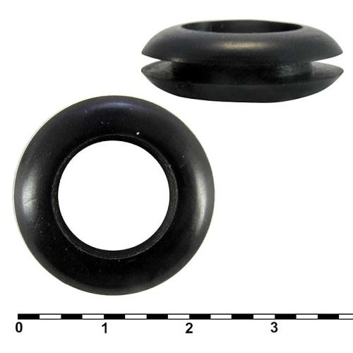 Втулка проходная RUICHI 14х22х16х4.5х2, резина EPDM | код 81226 | Ruichi