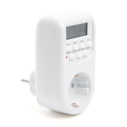 Розетка с таймером (недельная) 2300Вт/10А 230В TM26 FERON 41815 Розетка с таймером (недельная) 2300Вт/10А 230В TM26 FERON 41815