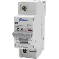 Выключатель автоматический однополюсный 63А С ВА47-100Про 10kA | код 7000308 | Контактор