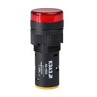 Лампа AD16DS(LED) матрица D16мм красный 48В AC/DC-КЭАЗ | код 357835 | КЭАЗ
