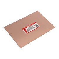 Стеклотекстолит 2-сторонний 200x300x1.5 мм 35/35 (35 мкм) REXANT | код 09-4068 | REXANT