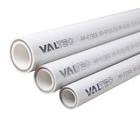 ТРУБА PP-FIBER арм. стекл., 50 MM (белый), PN 25 | код. VTp.700.FB25.50 | VALTEC