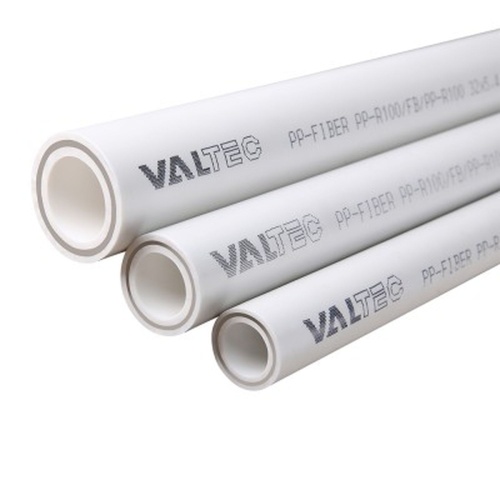 ТРУБА PP-FIBER арм. стекл., 50 MM (белый), PN 25 | код. VTp.700.FB25.50 | VALTEC