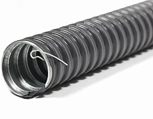 Металлорукав в ПВХ изоляции РЗ-ЦП нг-LS 16 (50 м) с протяжкой | код zeta44120 | ЗЭТАРУС