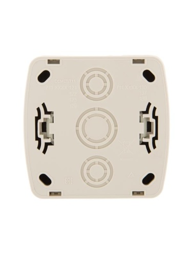 Демет Розетка с/з крем | код 711-0300-122 | Lezard фото 2 Демет Розетка с/з крем | код 711-0300-122 | Lezard фото 2