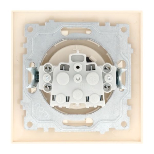 Валенсия розетка 1-местная б/з 10А кремовая с защ, штор, PROxima | код EWR10-022-20 | EKF фото 4 Валенсия розетка 1-местная б/з 10А кремовая с защ, штор, PROxima | код EWR10-022-20 | EKF фото 4