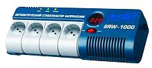 Стабилизатор напряжения релейный однофазный 1 кВА навесной | код SRW-1000-D | RUCELF