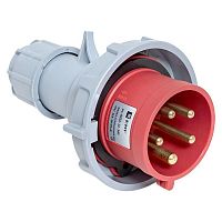 Вилка переносная 0252 3Р+РЕ+N 32А 380В IP67 PROxima | код ps-0252-32-380 | EKF