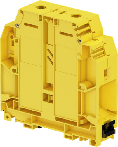 Клемма винтовая ZS150-YL, желтая, 150 мм2 | код 1SNK531060R0000 | TE Connectivity