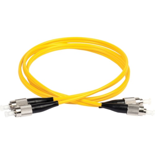 Патч-корд оптический LANMASTER, LSZH, дуплексный, FC/UPC-FC/UPC, SM OS2, 10 м | код LAN-2FC-2FC/SU-10 | LANMASTER
