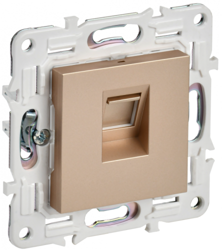 SKANDY Роз. комп. RJ45 кат.5E SK-K01Sa песоч. IEK | код SK-K10-1-K98 | IEK