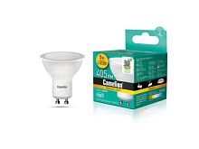 Лампа светодиодная Camelion LED5-GU10/830/GU10 (Эл.лампа светодиодная 5Вт 220В) | код 10956 | Camelion