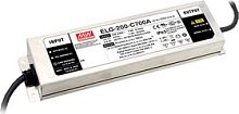 Источник питания AC-DC, 199.5Вт, IP65, вход 100…305В AC, 47…63Гц/142…431В DC, ККМ, выход 95...190В/1050мА, изоляция 3750В AC, в кожухе 244х71х37.5, -40…+85С (корпус), потенциометры | код ELG-200-C1050A | MeanWell