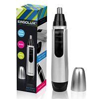 Триммер для носа и ушей ELX-HT02-C42 1хAA 1.5В) серебр. | код 13965 | Ergolux