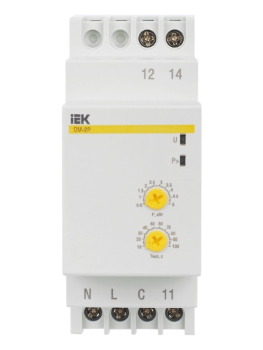Ограничитель мощности ОМ-2P 16А 230В | код MOM10-2-016 | IEK  фото 5