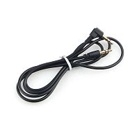 Кабель аудио 90? Cablexpert CCAB-01-35MML-1MB, 3.5 джек (M)/3.5 джек (M), черный, 1м, блистер | код CCAB-01-35MML-1MB | Cablexpert