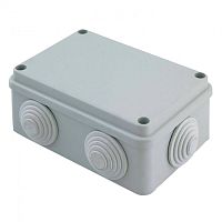 Коробка распаячная КМР-050-048 пылевлагозащитная 6мембранных вводов уплотнительный шнур (120х80х50) PROxima | код. plc-kmr-050-048 | EKF