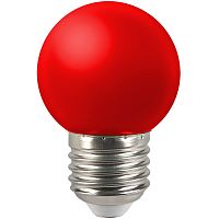 Лампа светодиодная GLDEN-G45PB-5-230-E27 RED | код 661494 | GENERAL