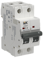 ARMAT Авт. выкл. без тепл. расц. M10N-MA 2P C 2А IEK | код AR-M10N-MA-2-C002 | IEK