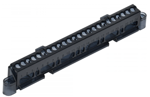 TEKFOR Суппорт для шин в корп. (ширина 8 мод.) IEK | код TF-KP00D-S-08 | IEK