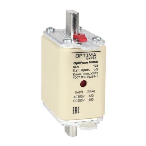 Вставка плавкая OptiFuse NH00-12-gG-УХЛ3 КЭАЗ 374926