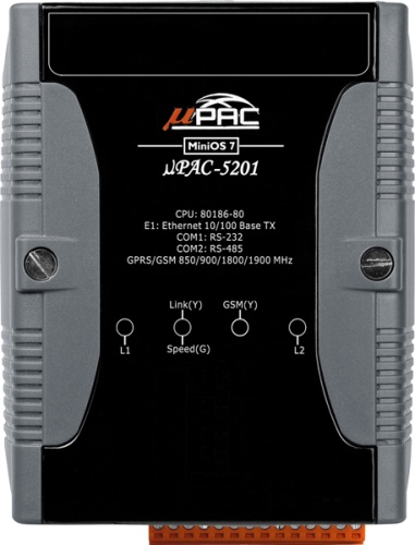 uPAC-5201 CR ?PAC-5000 with LAN and 2G (GPRS) | код 00-06083103 | ICP DAS