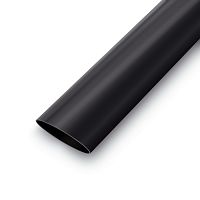 Термоусадочная трубка ТУТнг самозатухающая RUICHI, 60/30 мм, черная, 1 м | код 113830 | Ruichi
