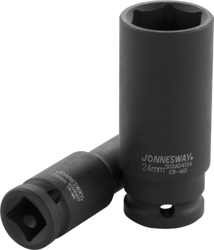 S03AD4115 Головка торцевая ударная глубокая 1/2DR, 15 мм | код S03AD4115 | JONNESWAY
