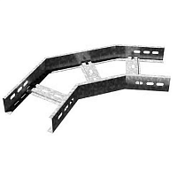 Угол лестничный горизонтальный 90 гр. 100х500х1,5 мм HD | код LGL90-100-500-1.5 HD | КМ-профиль