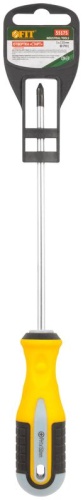 Отвертка "Старт" CrV сталь прорезиненная ручка 5х150мм РН1 FIT 55175 фото 3